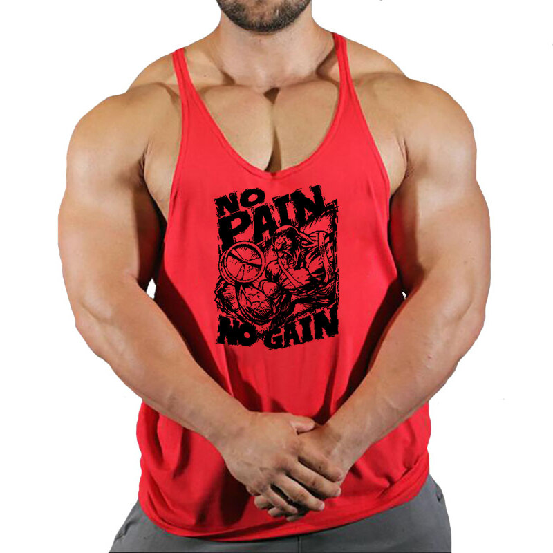 Super man Beast Bat man Gym Tank Top Men Fitness Clothing Bodybuilding Train Stringer Summer Clothing for Male Sleeveless Vest