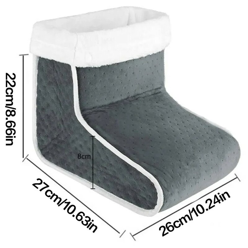 Chauffe-pieds électrique, 5 modes, réglage de contrôle de chauffage, lavable, métropolitain, thermique, masseur, coussin de soin des pieds