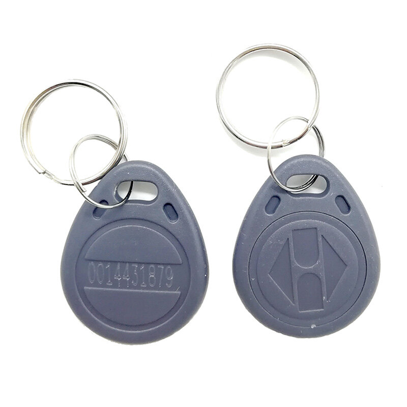 10pcs 125KHz RFID Tag Proximity ID Token Tags Key Fob Keyfob Rfid Card for Access Control Time Attendance TK4100 Chip Only Reade