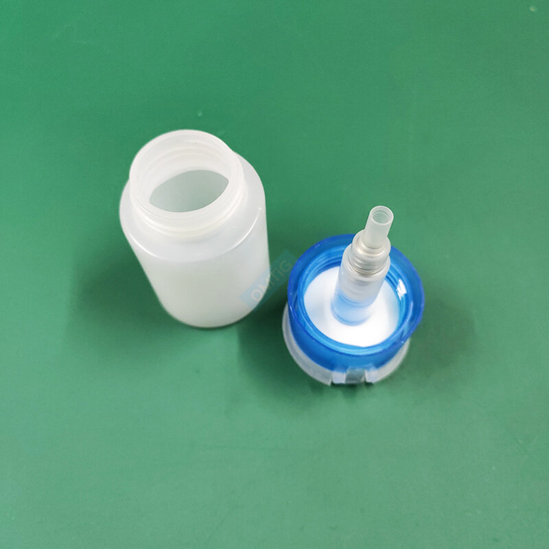 60ml 5 pçs/lote ftth garrafa de álcool à prova de vazamento à prova gota bomba dispensação de álcool garrafa vazia para fibra óptica ferramenta limpeza