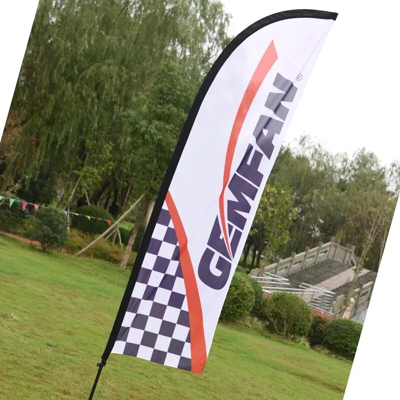 Gemfan Flag Width 60CM Height 250CM for FPV Freestyle Drones Outdoor Flying Practice Speed Race (Excluding Flagpoles)