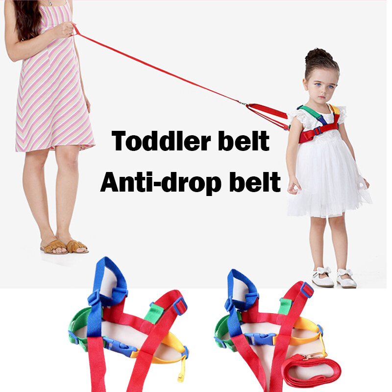 Tali bayi Walker, sabuk bayi untuk anak-anak, Harness bayi portabel, tali balita untuk latihan belajar berjalan, sabuk bayi untuk anak