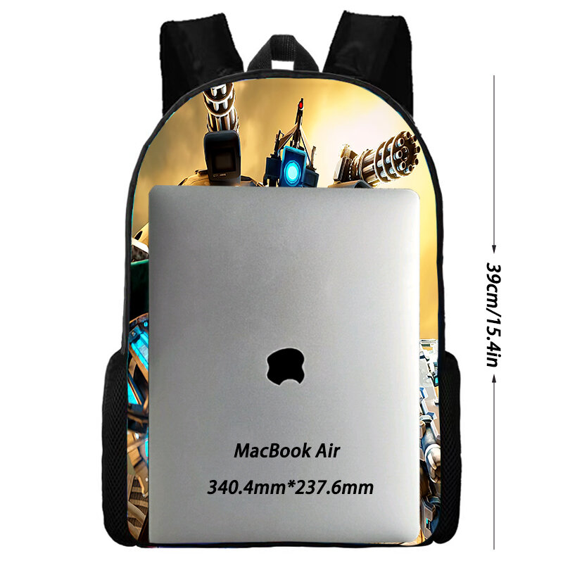 New Skibidi Toilet Bags Titan Speakerman Children's backpack boy School Bag For Teenage kids Backpack Anime Travel Backpack