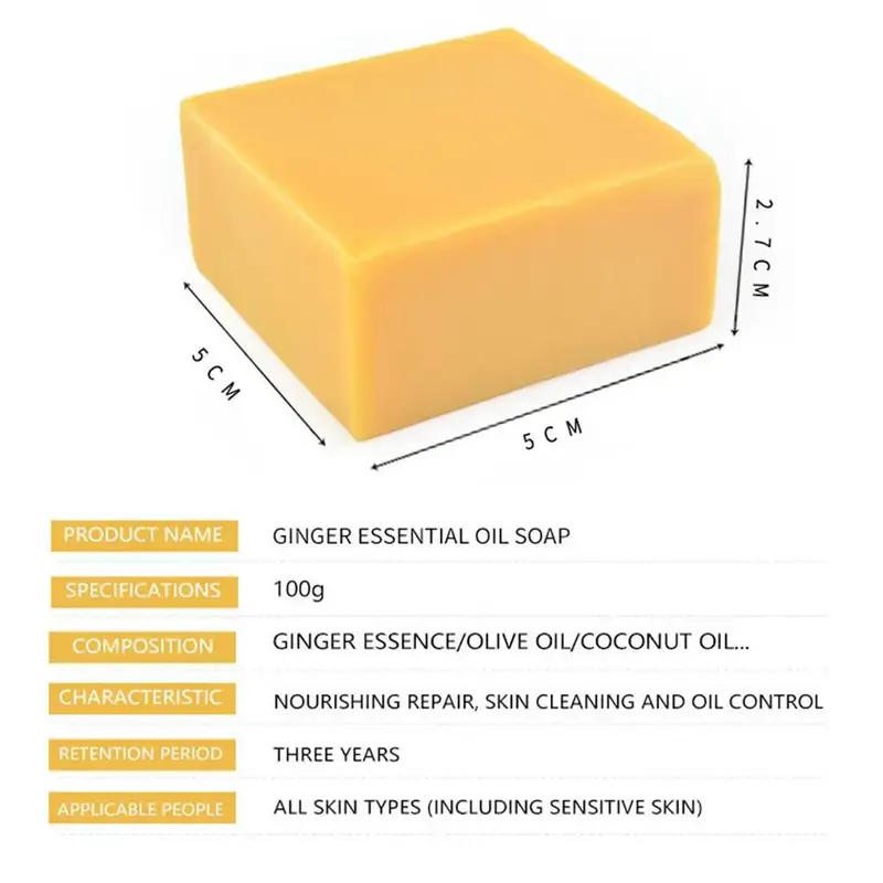 100g Turmeric Handmade Soap Face Wash Removal Acne Treatment Oil Control Moisturizing Whitening Soap Face Care Promotion