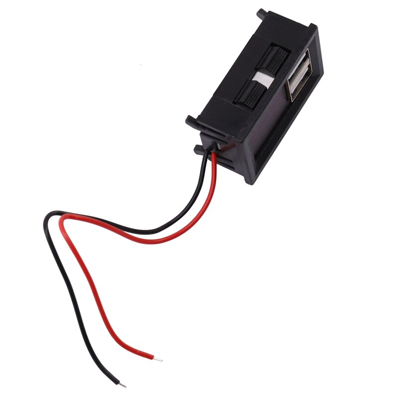 3X Led rosso Display digitale voltmetro Mini voltmetro Volt Tester pannello per auto Dc 12V moto veicoli