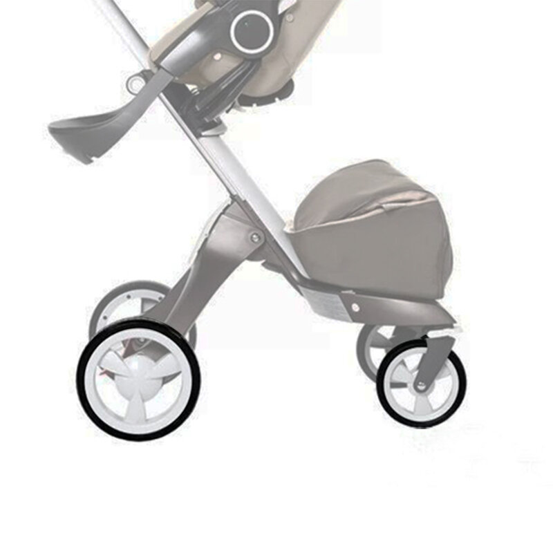 Ban kereta bayi untuk Stokke Xplory V3 V4 Dsland Doubebe roda depan atau belakang kursi dorong Aksesori pengganti Ban tanpa ban
