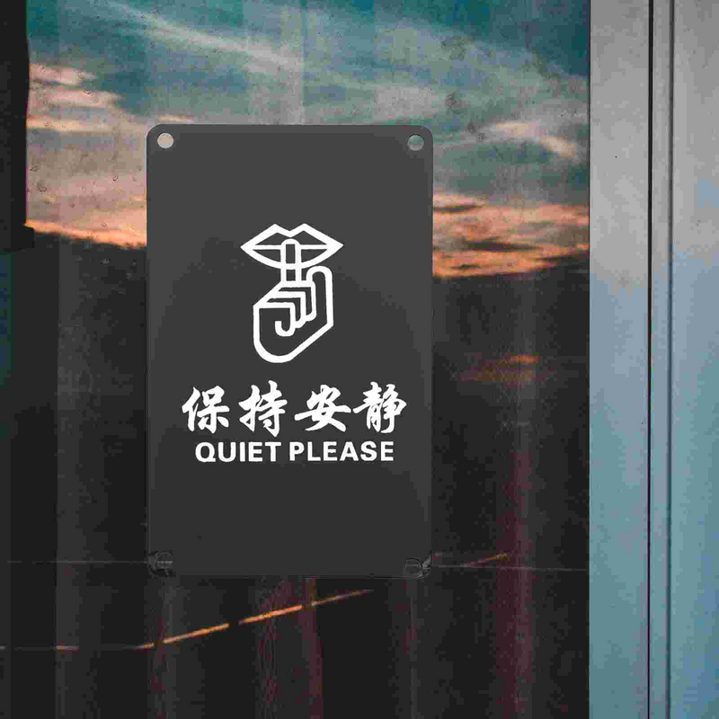 Name Metallplatten Wand halterung Büro kleines Hotel leere Flaggen Aluminium Telefon rahmen Druck leere Zeichen