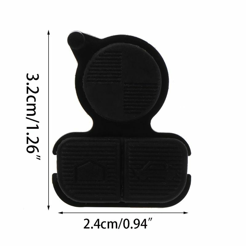 1Pc Vervanging Afstandsbediening voor Sleutel Keyless Knoppen 3 Knop Pad Fit Voor E38 E39 E36 Dropship