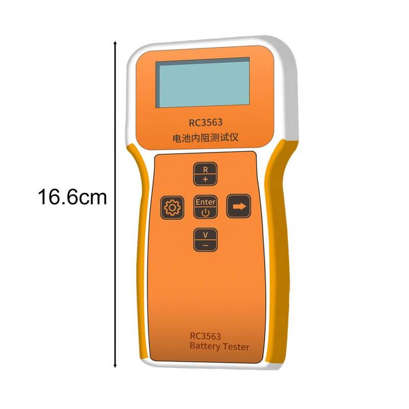 RC3563 18650 Battery Voltage Detector LCD Display Smart Control High-Precision Internal Resistance Battery Tester Measure