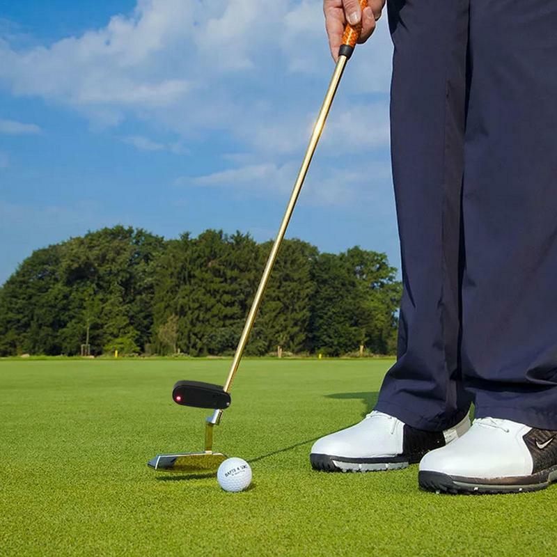 Golf Putter Laser sight Korrektur verbessern Hilfen Golf Übungs werkzeug Laser pointer korrekte Ball Ziel linie Golf Putting Ziel Loch