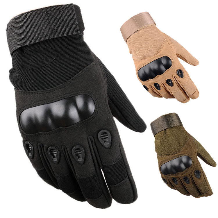 Популярные Тактические перчатки с открытыми пальцами, Нескользящие перчатки с закрытыми пальцами для езды на велосипеде, занятий спортом, тренажерного зала, военная одежда, аксессуары оптом
