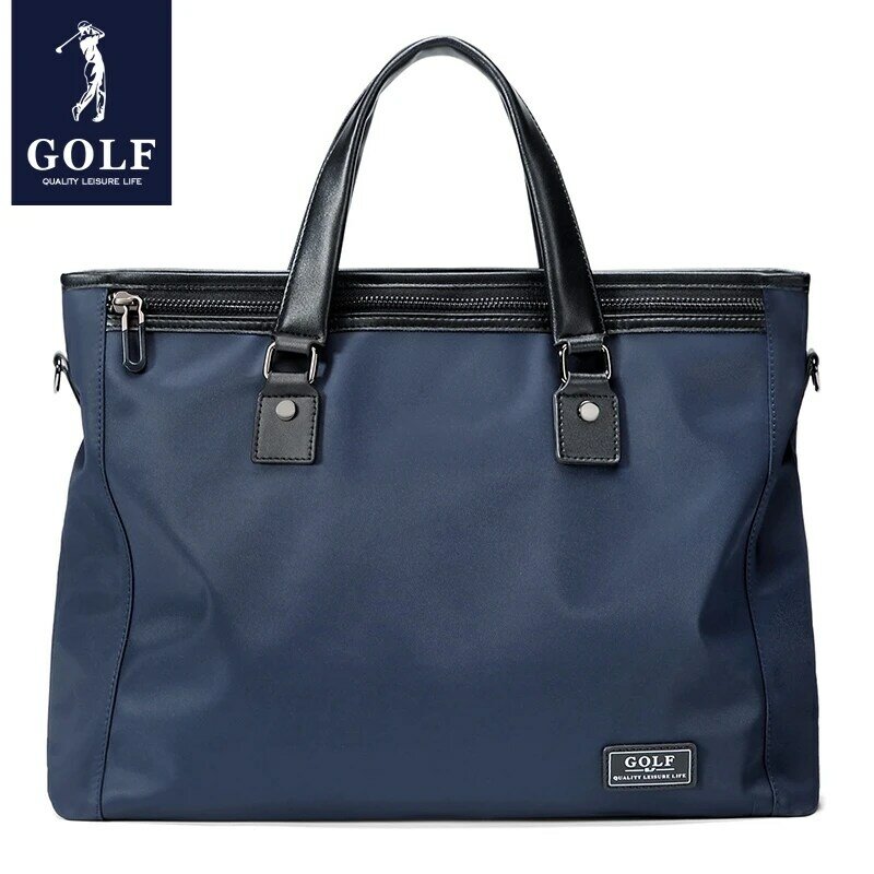 حقيبة يد مبسطة لرجال الأعمال من Golf ، حقيبة كتف ذات سعة كبيرة ، حقيبة يد متعددة الوظائف ، جديد ، 2023