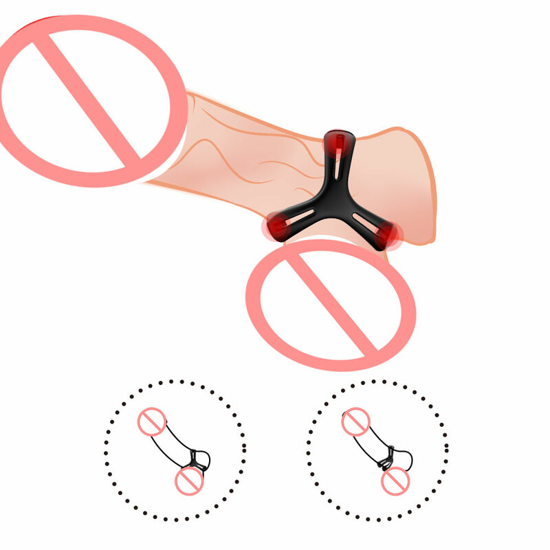 Anello del pene maschile anello del pene in Silicone per gli uomini anello di blocco dello sperma di ritardo dell'eiaculazione forniture per adulti negozio di sesso per la masturbazione maschile