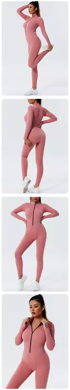 MOJY-ropa de Yoga sin costuras de secado rápido para mujer, traje deportivo de baile, ropa de Fitness, ajustada, de una pieza