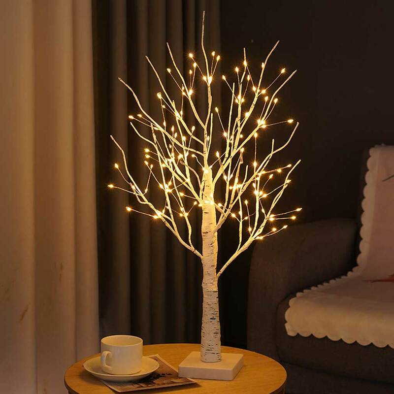 Nuovo 144Led albero di natale luce Fashion Decor lampada bomboniera regali ornamento puntelli decorativi strumento di illuminazione per l'ufficio della camera da letto