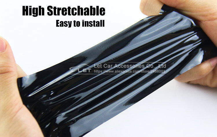 100 x30cm Ultra Gloss Piano Black Vinyl Wrap Film Sticker nero lucido autoadesivo Console in vinile Computer Laptop Skin