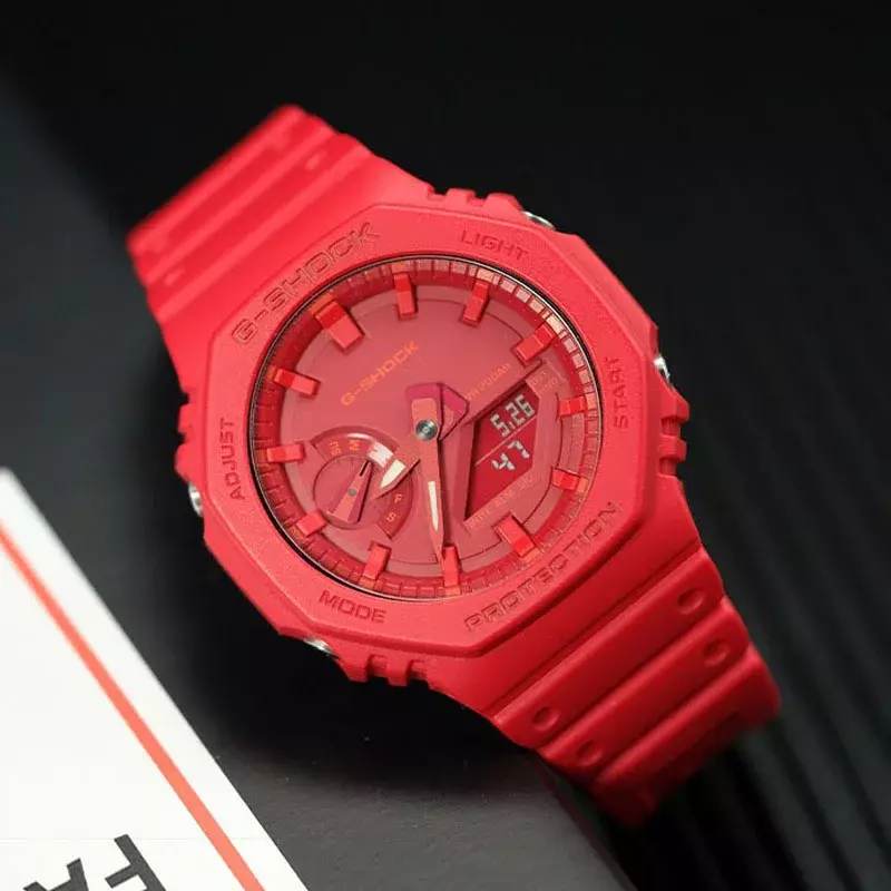 G-SHOCK Ga 2100 Horloges Voor Mannen Serie Quartz Mode Casual Multifunctionele Schokbestendige Led Wijzerplaat Dual Display Outdoor Sport Horloge