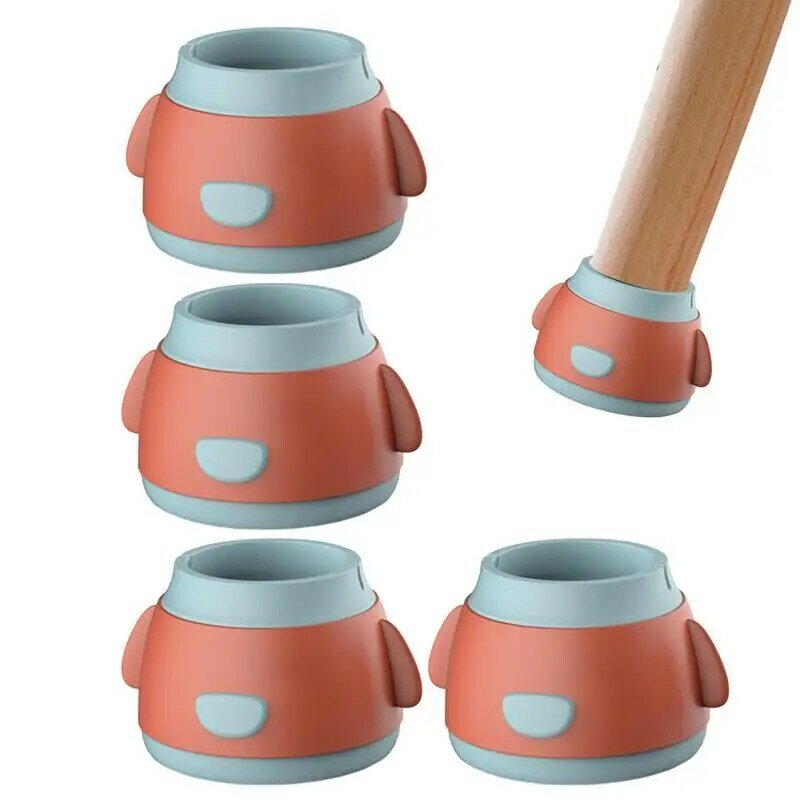 Mobili in Silicone Leg Cups protezioni elastiche per gambe di mobili accessori per mobili per biblioteca camera da letto sala studio Nursery