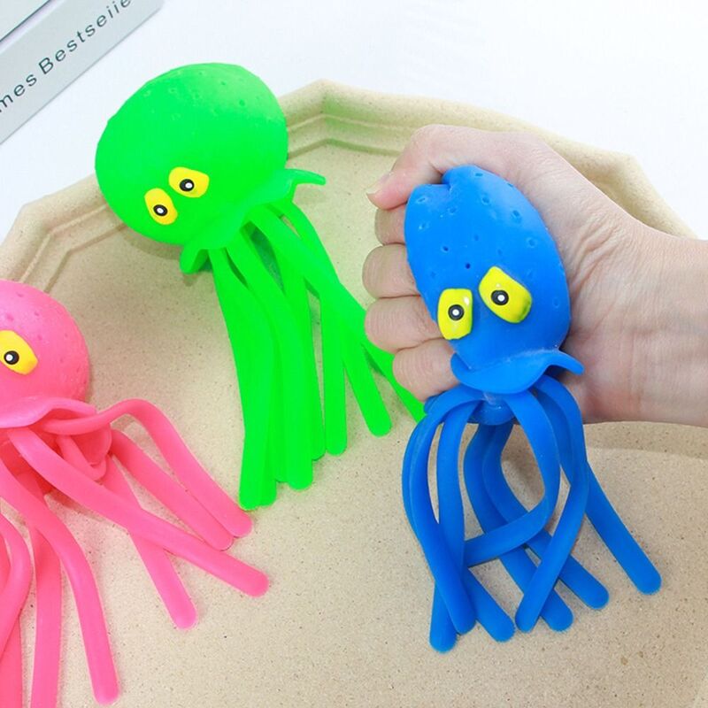 Hoge Kwaliteit Vakantie Cadeau Voor Kinderen Bad Speelgoed Octopus Waterballen Sensorische Stress Reliëf Speelgoed