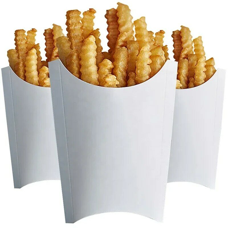 Customized productDisposable eco-frendly paper french fries holder containers
