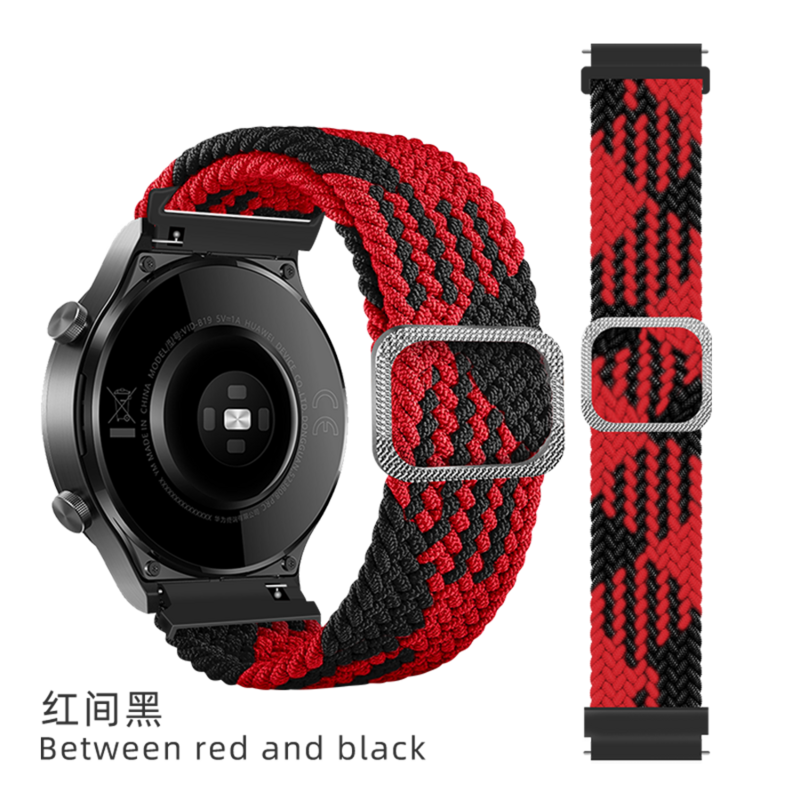 Geflochtenes Solo-Loop-Band für Redmi-Uhr 3 aktives Armband Nylon-Armband Correa für Xiaomi Redmi Watch 3 aktives Armband-Zubehör