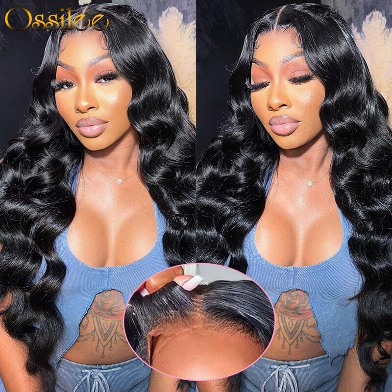 Glueless Wig Human Hair Ready to Wear 13x4/13x6 Transparen Lace Frontal Wigs Body Wave 5x5 Closure Wigs 360 Full Lace Wig