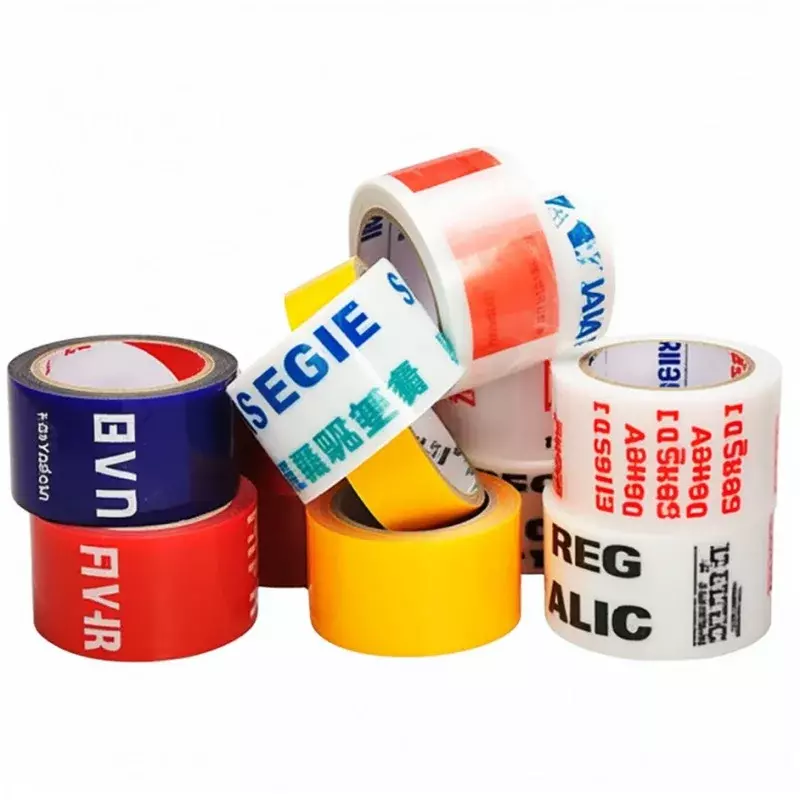 Kunden spezifisches Produkt Oberschenkel Qualitäts kontrolle bedrucktes Klebeband Karton Dichtung sband kunden spezifisches Klebeband