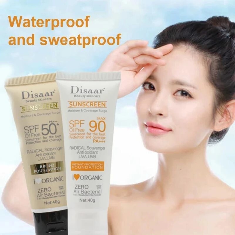 Crema solare sbiancante per il corpo del viso crema solare crema protettiva per la pelle crema protettiva per il viso Anti sole SPF 50/SPF 90