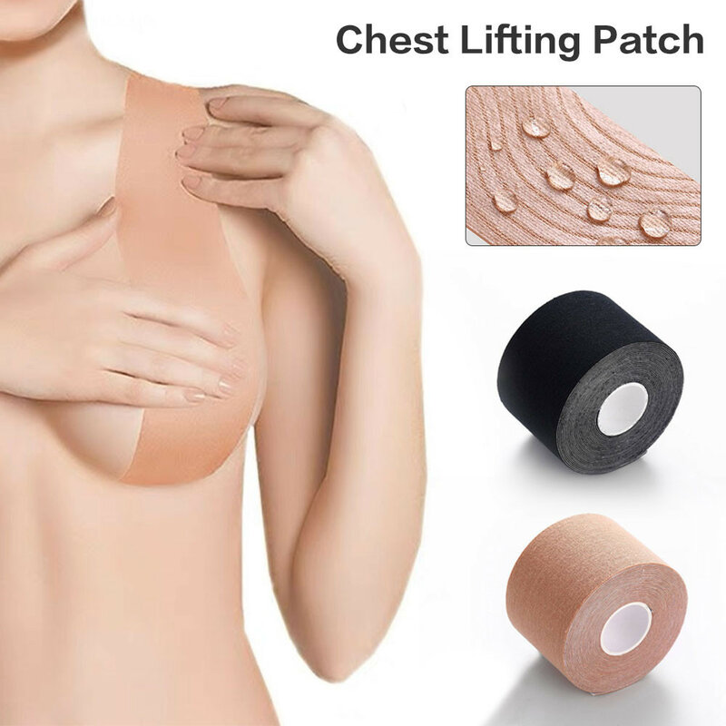 5M Boob Tape Bras For Women Breast Nipple Covers Push Up Bralette Invisible Chest Lift Adhesive Bras Intimates Strapless Pad