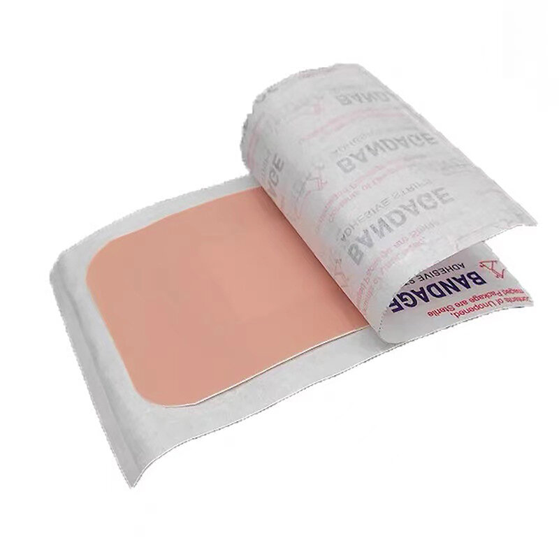 10pcs/set 7.5*5cm Bandage Waterproof Breathable Adhesive Plaster Hemostasis Wound Sticker Dressing Band Aid