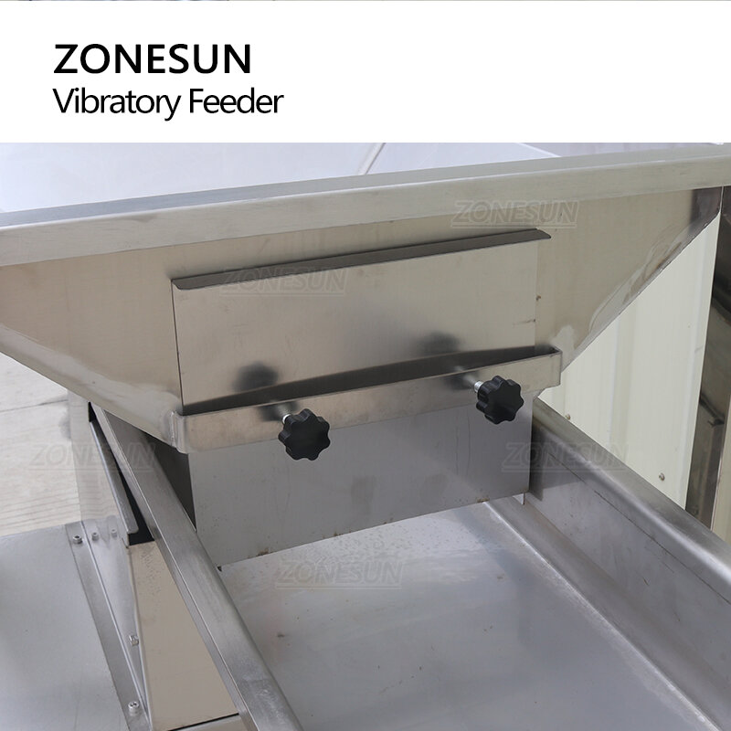 ZONESUN ZS-VF50 Granule Vibrant Feeder Électromagnétique existent Poudre Haricot ParemployManufacture Ligne De Production