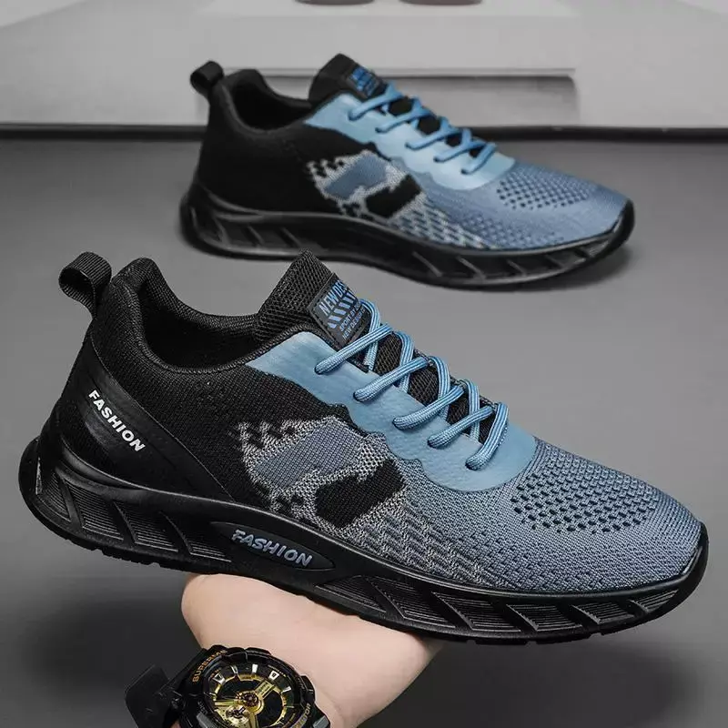 Running Shoes Men's Shoes Summer New Shock Absorption Tenis Sneaker Men's Breathable Shoes Men's