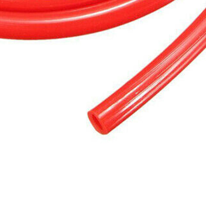 Red Motorcycle Fuel Line Hose, 1 Meter, Gasoline Oil Delivery Pipe, ID 5mm OD 8mm, High Temperature Resistance