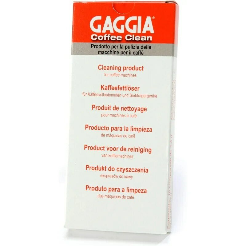 Gaggia brera super automatische Espresso maschine, kleine, schwarze und Kaffee reinigungs tabletten, Verpackung kann variieren