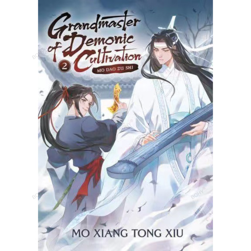 Grão-Mestre do Cultivo Demoníaco, Mo Dao Zu Shi Vol.1-4 BL Ficção Livros, Edição Inglesa