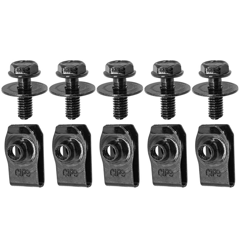 High Quality Long Lasting Brand New Durable Bolts U-Nut Clips Spare Under Cover Accessories Car Easy Installation