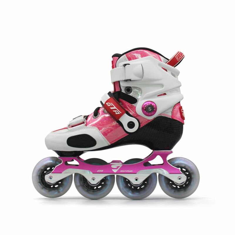 Regulowane buty do skateboardingu Wrotki 4-kołowe wrotki Profesjonalny migający wałek ze stopu aluminium dla dzieci