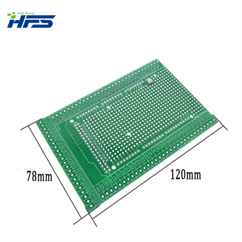 Kit papan pelindung blok Terminal sekrup prototipe PCB sisi ganda untuk MEGA-2560 Mega 2560 R3 Mega2560 R3