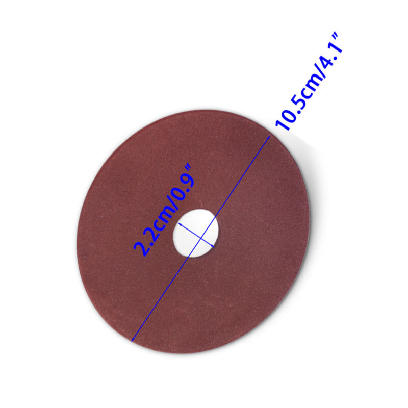Affilatrice disco per mola motosega Non tessuta per 325 passo 3/8 "disco per mola di alta qualità 105mm x 22mm