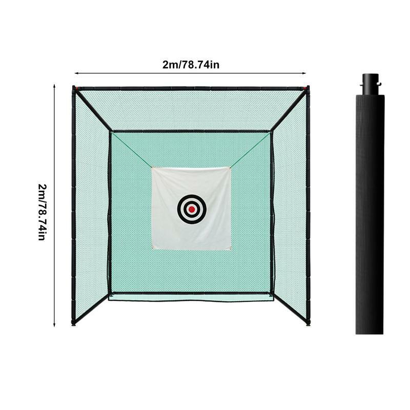 2x2x2m Golf Target Cloth Outdoor Golf Practice Target Portable Driving Range Target Golf Training Targets For Lawn Home Backyard