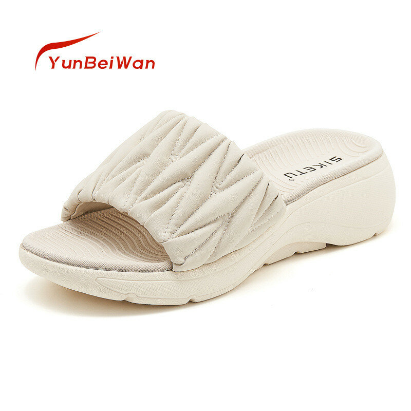 2024 New Slipper Women's Platform Sandals Light Non-Slip Comfortable Casual Sports Wind Women's Shoes Manufacturers Wholesale