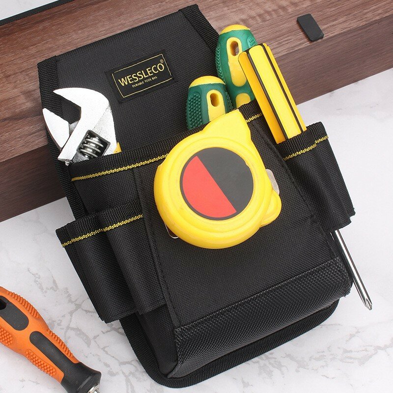 Oxford Cloth Multifunctional Portable Household Water and Electricity Maintenance Tool Fanny Pack Electrician Woodworking