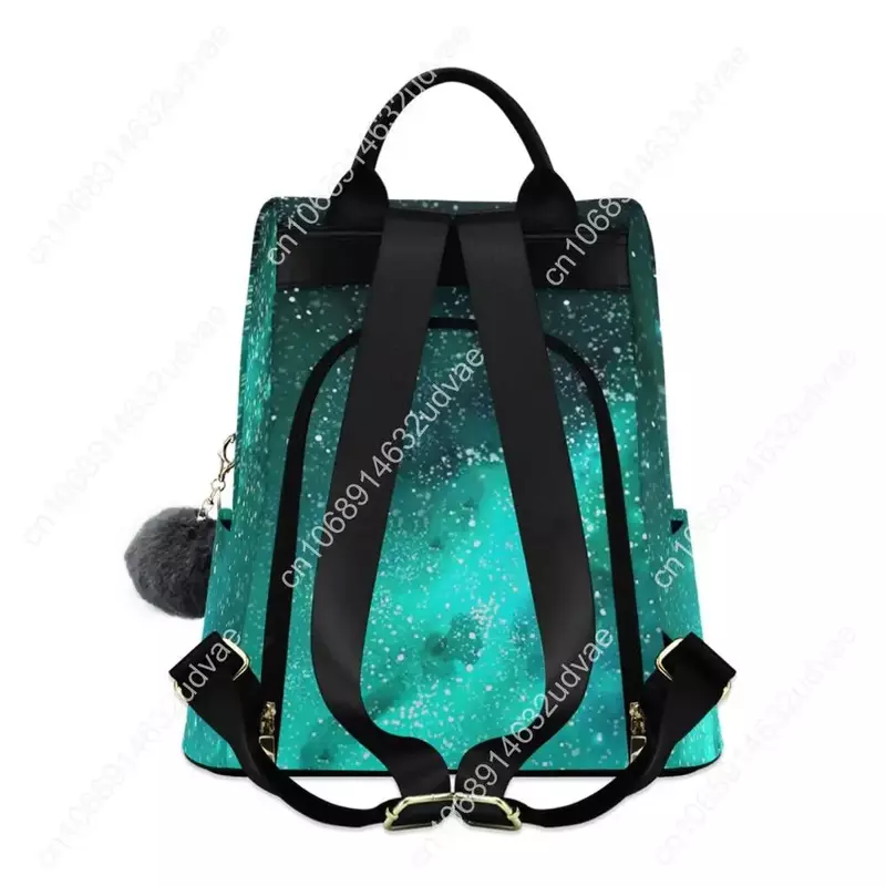 Многофункциональный рюкзак для женщин, водонепроницаемый дорожный рюкзак с защитой от кражи и изображением звездного неба, школьные сумки для девочек, 2020