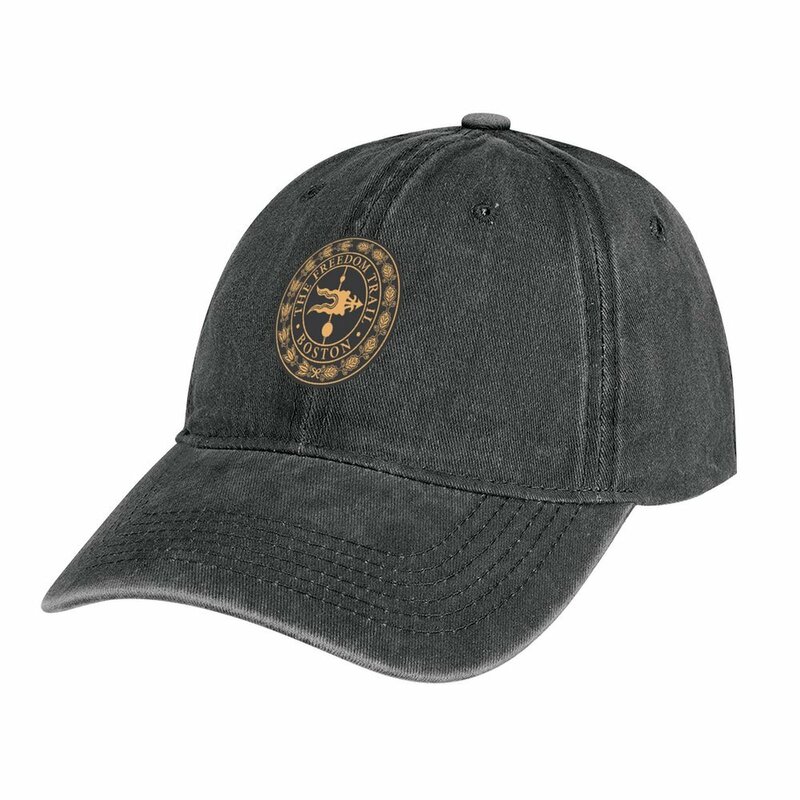 قبعة رعاة البقر درب الحرية للرجال والنساء ، علامة المشي قبعة ، قبعة ديربي