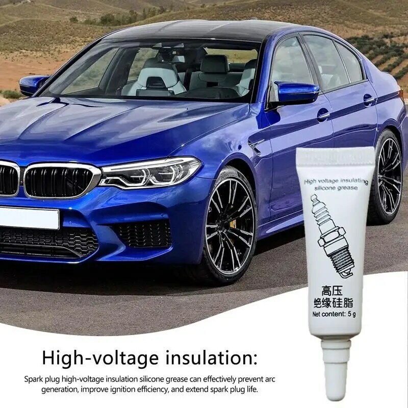 Dielectric Grease High Thermal Conductivity Insulation Silicone Grease Low Temperature High Temp Grease Portable car grease