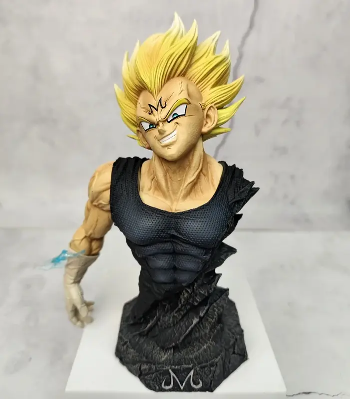 Figurine de Dessin Animé Dragon Ball Z en PVC de 33cm, Modèle de Personnage Son Goku, Vegeta, Super Saisuperb, Démon, Collection de Statue, Jouet d'Ornement