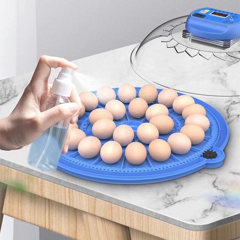 Incubadora automática de ovos para torneamento de ovos, incubadora, frango, pato, codorna, pássaros, 52 ovos