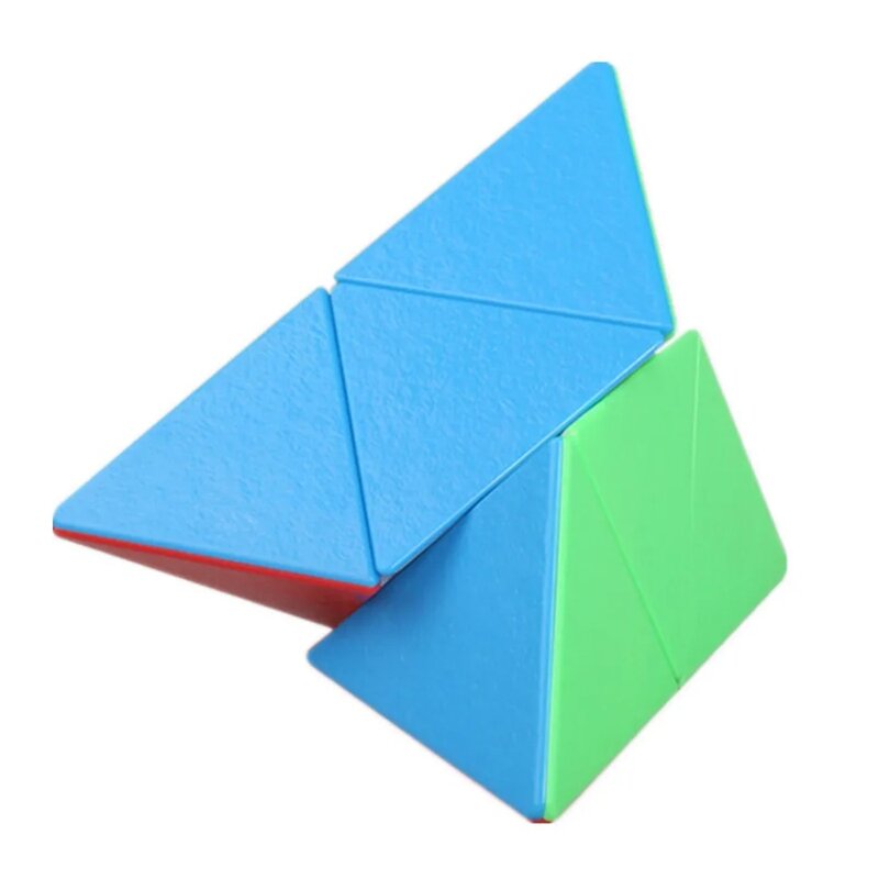 Shengshou Mr.M magnetyczny 2/3 warstwy piramidy 2x2/3x3 Mr m kostka magiczna Puzzle do układania na czas Cubo Magico zabawki bez patyczków
