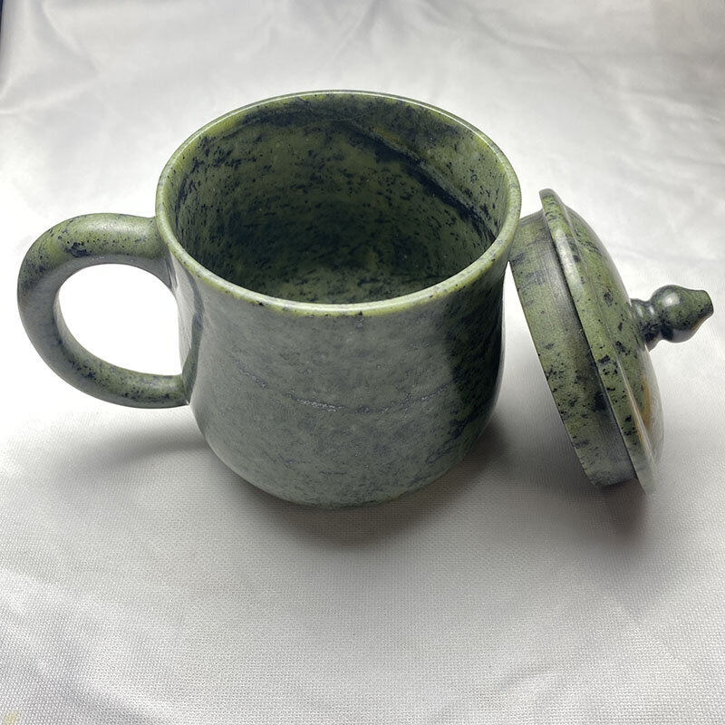 ถ้วยน้ำชาหินราชายาธรรมชาติถ้วยน้ำถ้วยน้ำชาหินอุกกาบาตสมบัติทิเบตถ้วยน้ำ