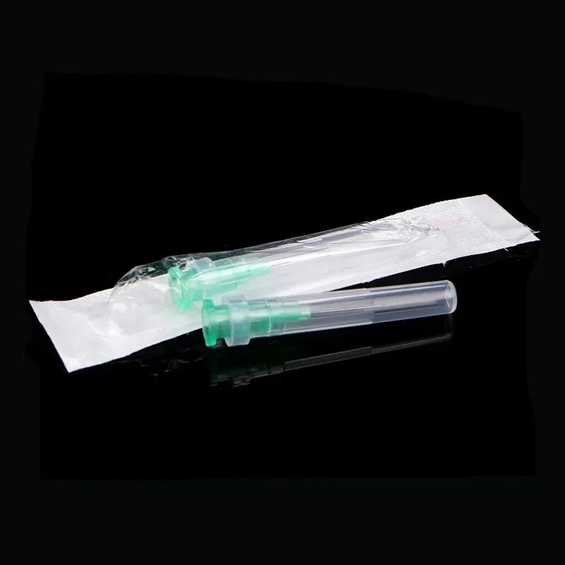 Micro agulhas afiadas meso descartáveis, agulhas hipérmicas indolores para a cosmetologia, 32G, 4mm, 6mm